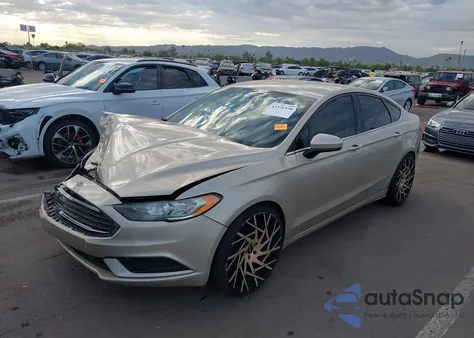 2017 Ford Fusion Se из США, поврежденный, VIN 3FA6P0HD2HR313369